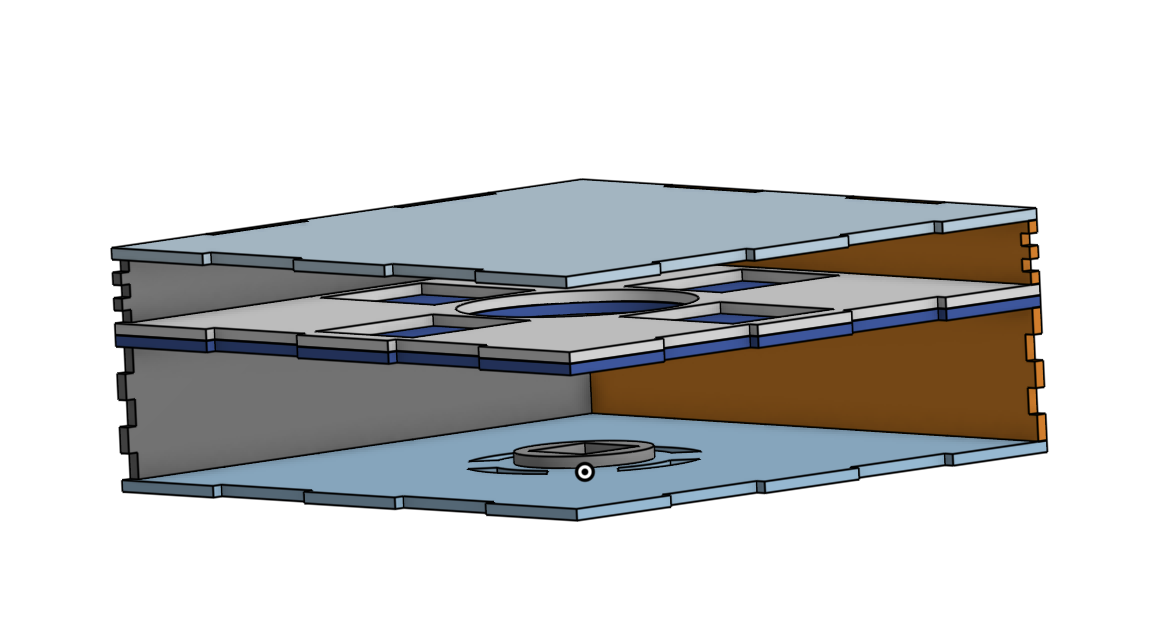 Dispensing enclosure model